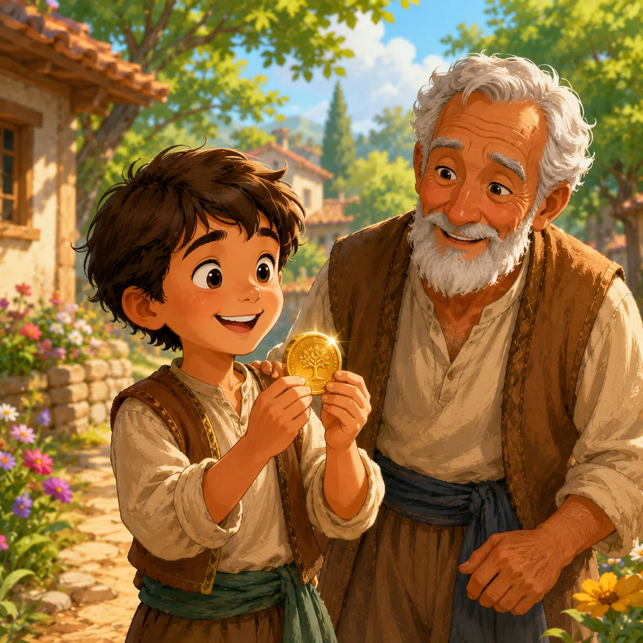 The Boy and the Golden Coin