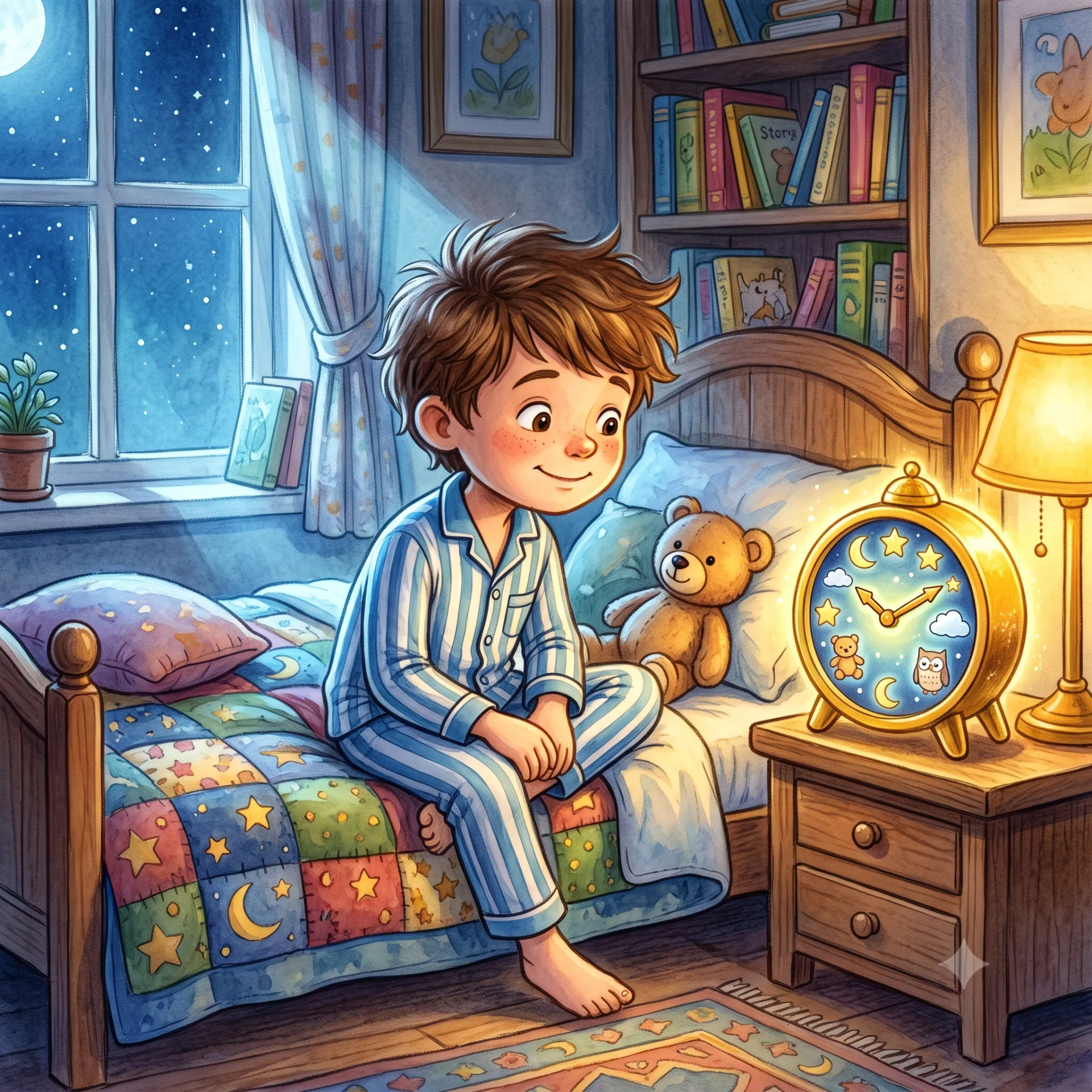 The Enchanted Bedtime Clock