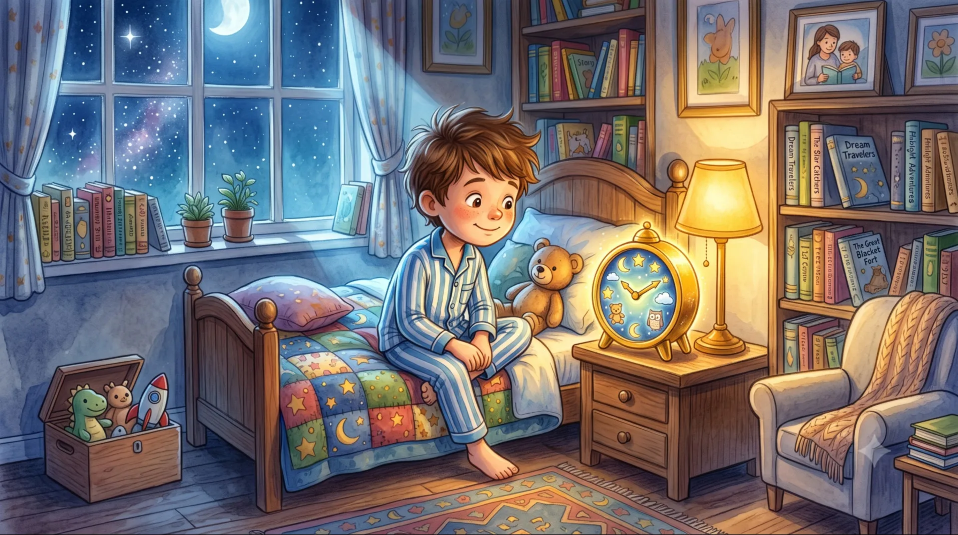The Enchanted Bedtime Clock