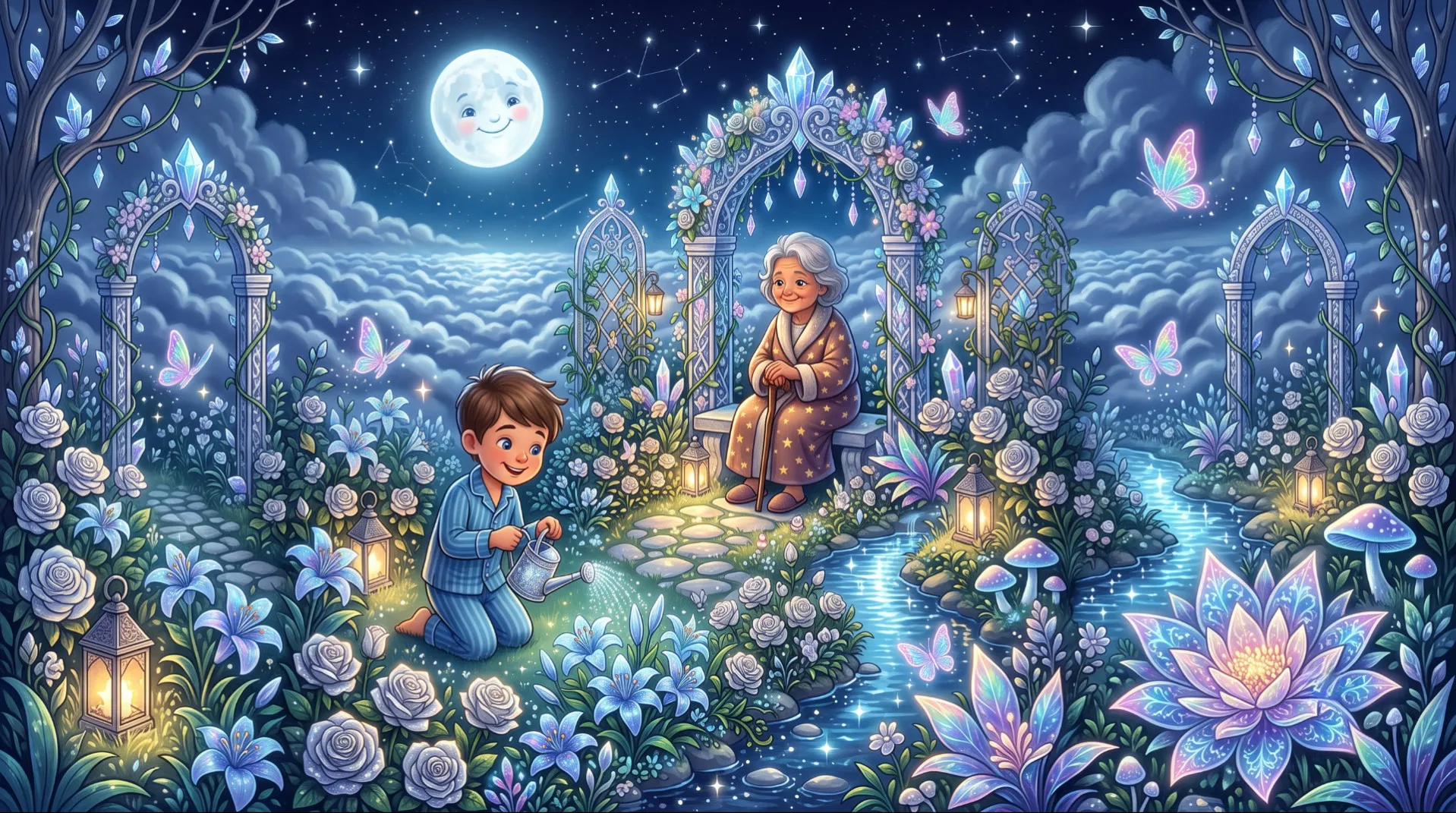 The Moon's Secret Garden