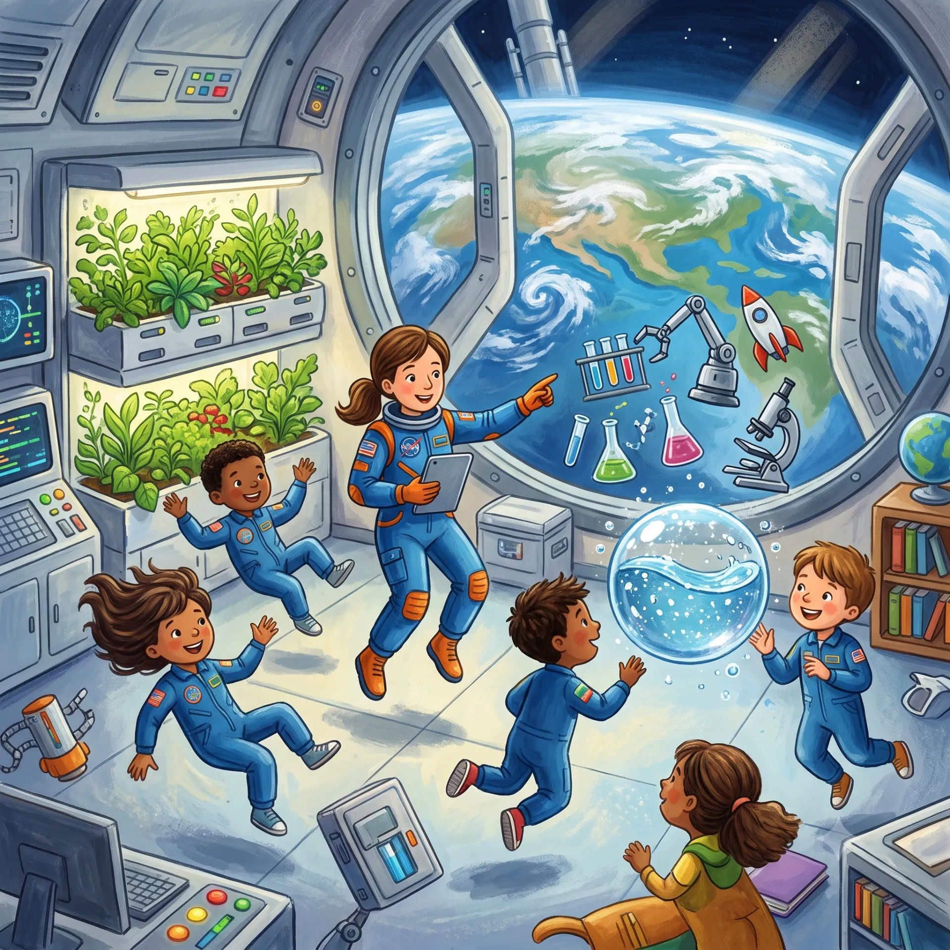 The Classroom on the Space Station